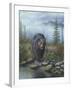 Smoky Mountain Black Bear-Robert Wavra-Framed Giclee Print