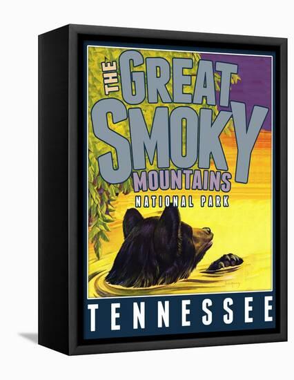 Smoky Mountains-null-Framed Stretched Canvas