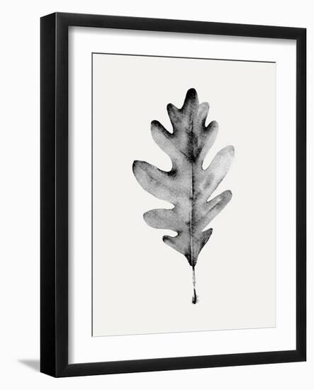 Smoky Oak Leaf I-Emma Caroline-Framed Art Print