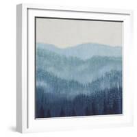 Smoky Ridge II-Tim OToole-Framed Art Print