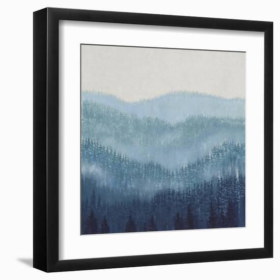 Smoky Ridge II-Tim OToole-Framed Art Print