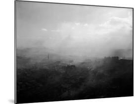 Smoky Sky over Pittsburgh-Margaret Bourke-White-Mounted Photographic Print