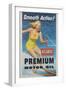 Smooth Action! Atlantic Premium Motor Oil-null-Framed Giclee Print