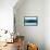 Smooth Blue-PI Studio-Framed Stretched Canvas displayed on a wall