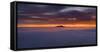 Smooth Burn - Classic Epic Sunrise Mount Diablo San Francisco East Bay-Vincent James-Framed Stretched Canvas