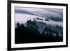 Smooth Fog Flow, San Francisco, Mount Tamalpais-Vincent James-Framed Photographic Print