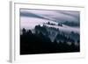 Smooth Fog Flow, San Francisco, Mount Tamalpais-Vincent James-Framed Photographic Print