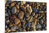 Smooth granite pebbles on beach of Lake Superior, Whitefish Point, Michigan-Adam Jones-Mounted Premium Photographic Print