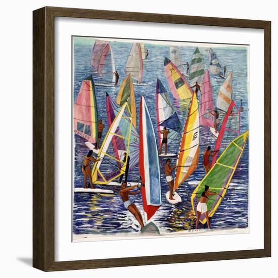 Smooth Sailing, 1992-Komi Chen-Framed Giclee Print