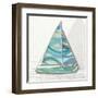 Smooth Sailing I-Tandi Venter-Framed Art Print