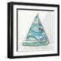 Smooth Sailing I-Tandi Venter-Framed Art Print