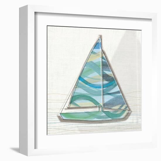 Smooth Sailing I-Tandi Venter-Framed Art Print