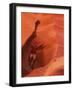 Smooth Sandstone Travel, Lower Antelope Canyon, Arizona, USA-Howie Garber-Framed Photographic Print