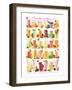 Smoothies-null-Framed Art Print