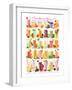 Smoothies-null-Framed Art Print