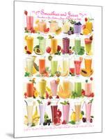 Smoothies-null-Mounted Art Print