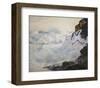 Smothering Surf-Frederick Judd Waugh-Framed Art Print