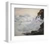 Smothering Surf-Frederick Judd Waugh-Framed Art Print