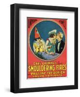 Smouldering Fires - 1925-null-Framed Giclee Print