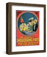 Smouldering Fires - 1925-null-Framed Giclee Print