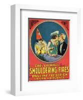 Smouldering Fires - 1925-null-Framed Giclee Print