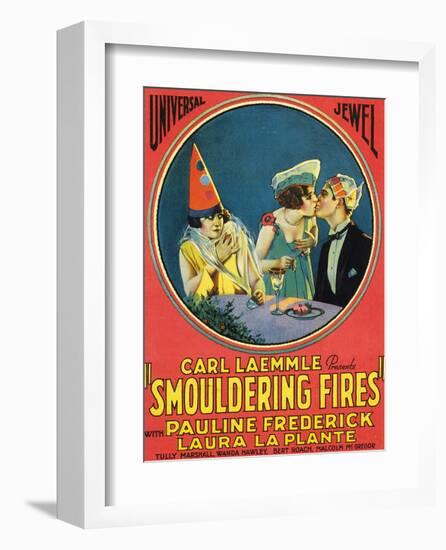 Smouldering Fires - 1925-null-Framed Giclee Print