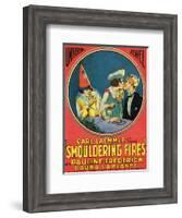 Smouldering Fires - 1925-null-Framed Giclee Print