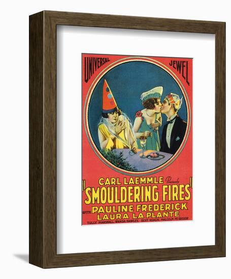 Smouldering Fires - 1925-null-Framed Giclee Print