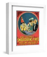 Smouldering Fires - 1925-null-Framed Giclee Print