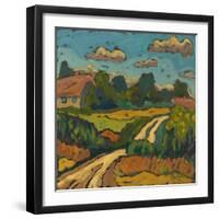 Smouldering Summer, 2005-Marta Martonfi-Benke-Framed Giclee Print