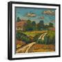 Smouldering Summer, 2005-Marta Martonfi-Benke-Framed Giclee Print