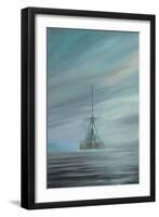 SMS Derfflinger Scapa Flow 1919, 2016-Vincent Alexander Booth-Framed Giclee Print