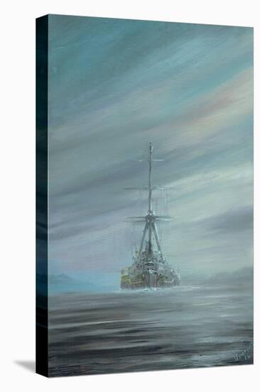 SMS Derfflinger Scapa Flow 1919, 2016-Vincent Alexander Booth-Stretched Canvas