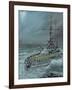 SMS Friedrich der Grosse at Jutland 1916, 2016-Vincent Alexander Booth-Framed Giclee Print