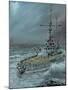 SMS Friedrich der Grosse at Jutland 1916, 2016-Vincent Alexander Booth-Mounted Giclee Print