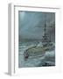 SMS Friedrich der Grosse at Jutland 1916, 2016-Vincent Alexander Booth-Framed Giclee Print