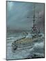 SMS Friedrich der Grosse at Jutland 1916, 2016-Vincent Alexander Booth-Mounted Giclee Print