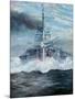 SMS Konig enters the battle of Jutland, 31st May 1916; 2018-Vincent Alexander Booth-Mounted Giclee Print