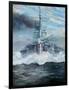 SMS Konig enters the battle of Jutland, 31st May 1916; 2018-Vincent Alexander Booth-Framed Premium Giclee Print