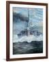 SMS Konig enters the battle of Jutland, 31st May 1916; 2018-Vincent Alexander Booth-Framed Giclee Print