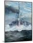 SMS Konig enters the battle of Jutland, 31st May 1916; 2018-Vincent Alexander Booth-Mounted Premium Giclee Print