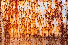 Rusty Iron Wall-smuay-Art Print