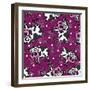 Smug Cow Pattern-Lauren Ramer-Framed Giclee Print