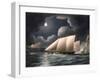 Smugglers and Revenue Cutter-Thomas Buttersworth-Framed Giclee Print