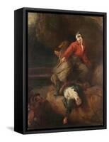 Smugglers Attacked, 1827-Henry Perlee Parker-Framed Stretched Canvas
