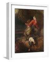 Smugglers Attacked, 1827-Henry Perlee Parker-Framed Giclee Print