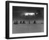 Smugglers' Junks Sailing in Dying Light of Dusk-Jack Birns-Framed Photographic Print