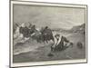 Smugglers Surprised, a Critical Moment-George Edward Robertson-Mounted Giclee Print