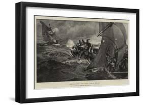 Smugglers, To Save their Necks-Charles Napier Hemy-Framed Premium Giclee Print