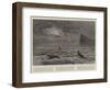 Smuggling at Gibraltar, Frontier Guards Shooting Dogs Used by Smugglers to Convey Contraband Goods-null-Framed Giclee Print